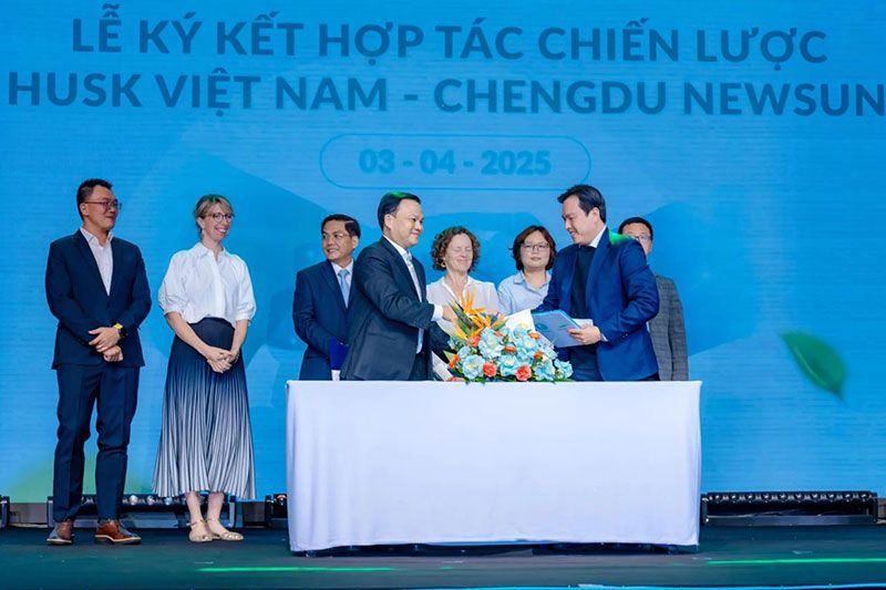 新朝陽與Husk Vietnam達成戰略合作，加速東南亞綠色農業布局